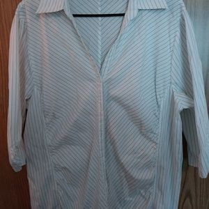 Stretch button down shirt